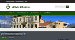 Desktop Screenshot of comune.salassa.to.it